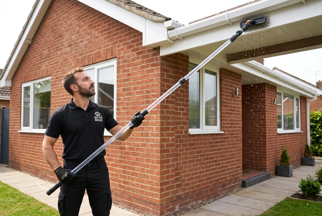 Promotional image of Armand: fascia & soffit cleaning